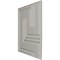 Ekena Millwork 19 5/8in. W x 19 5/8in. H Geometric EnduraWall Decorative 3D Wall Panel Covers 2.67 Sq. Ft. WP20X20GMGLN - alternate 4